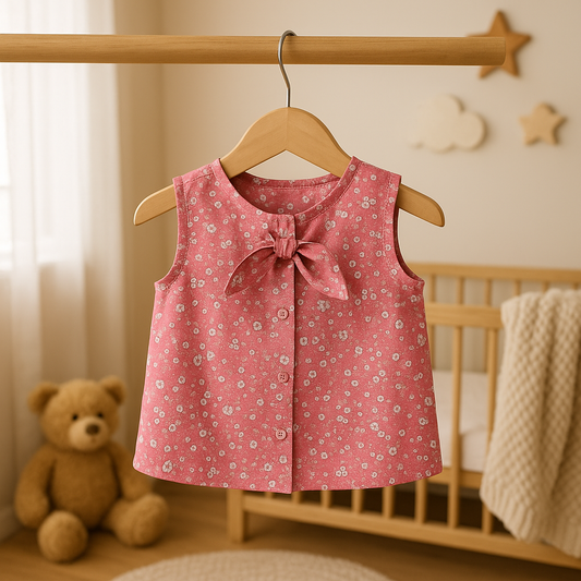 Blossom Floral Top & Linen Shorts Set