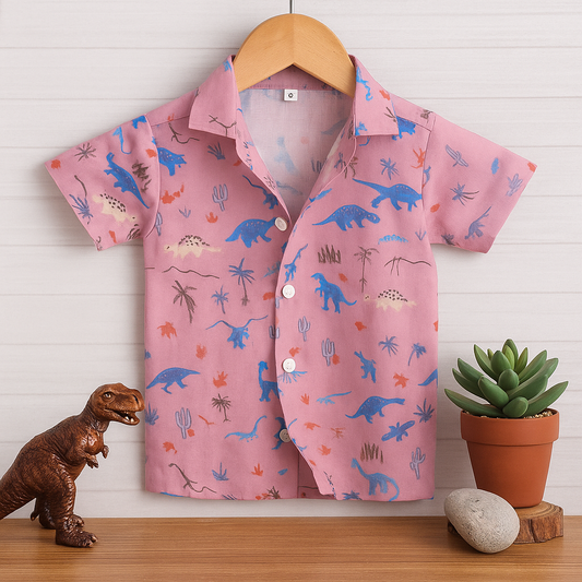 Dinosaur Printed Summer shirt for Boys