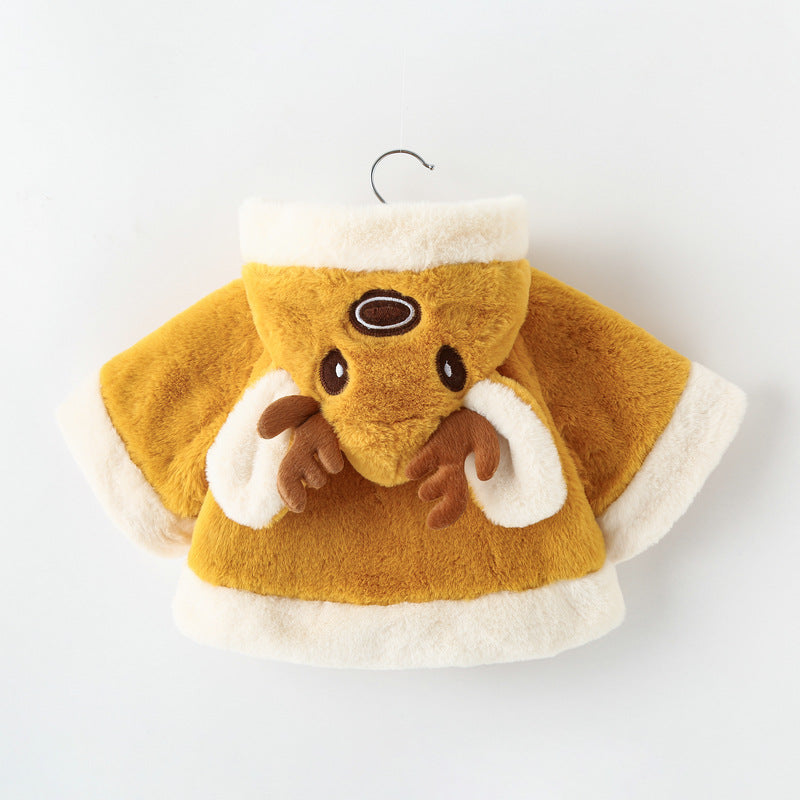 Kids Reindeer Cape with Hood