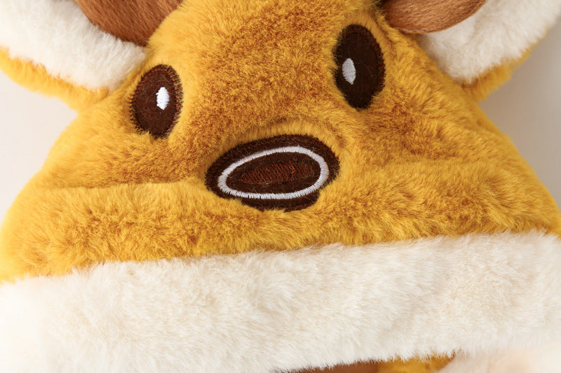 Kids Reindeer Cape with Hood