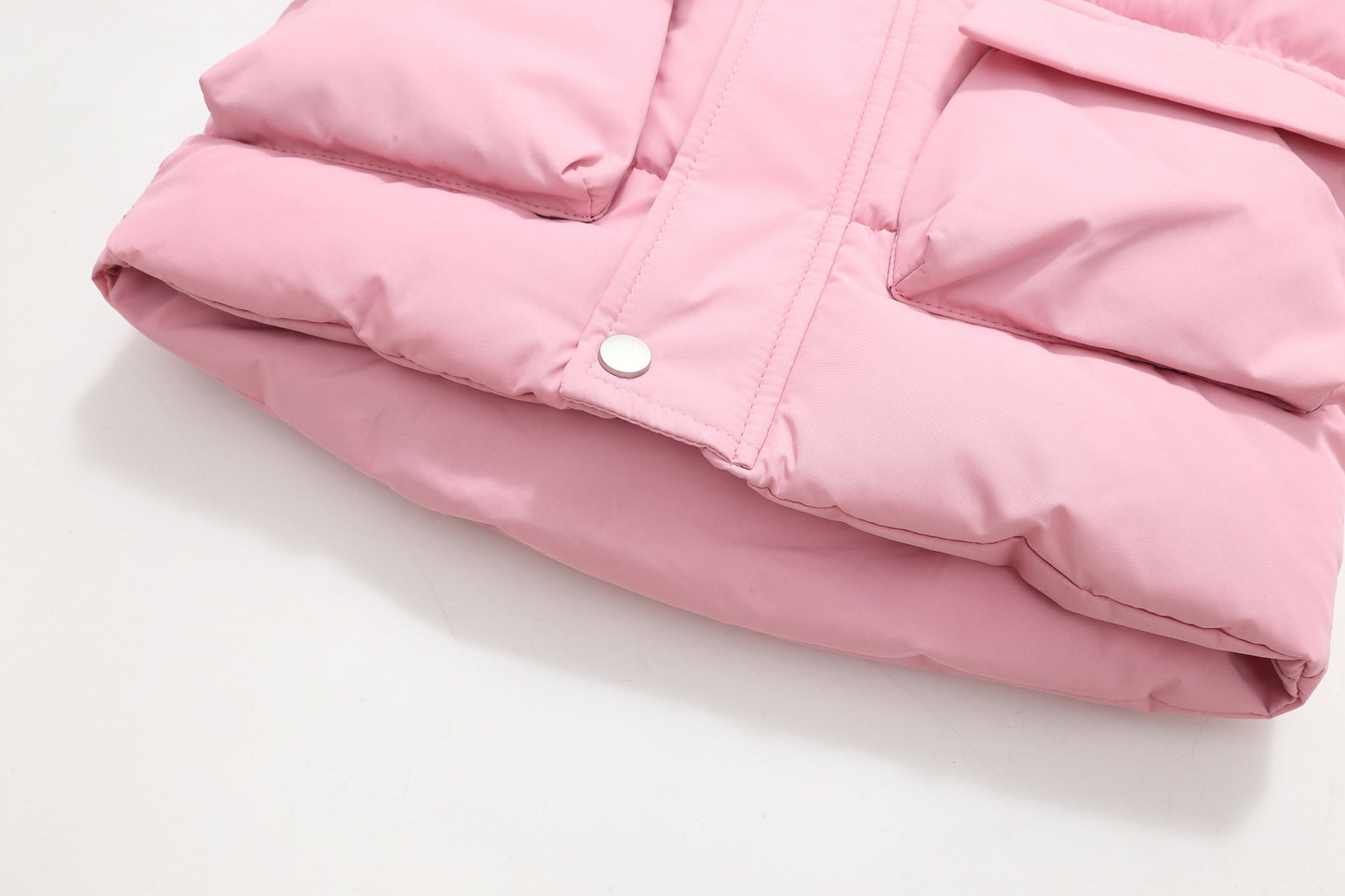 Warm Hooded Puffer Coat with Bear Ears