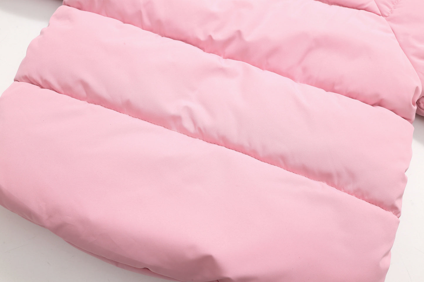 Warm Hooded Puffer Coat with Bear Ears