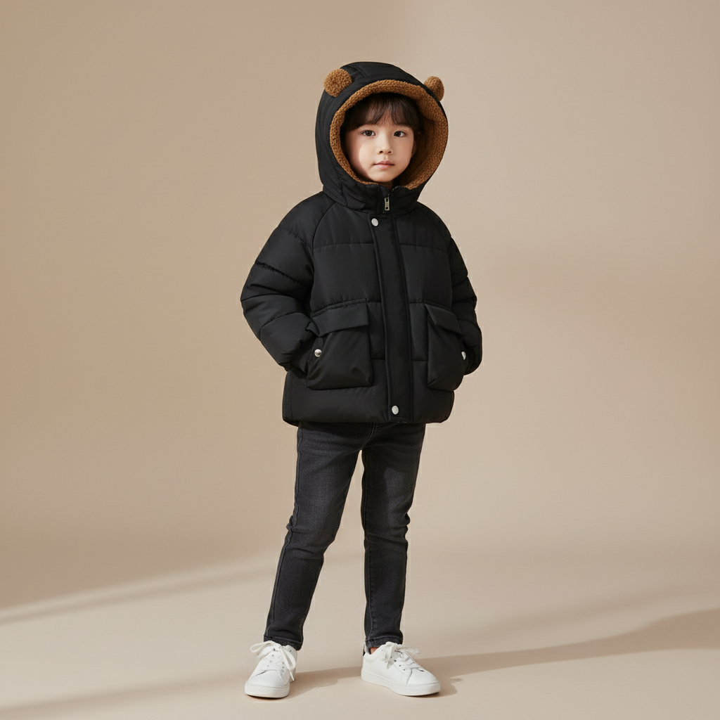 Black Jacket - Standing Pose